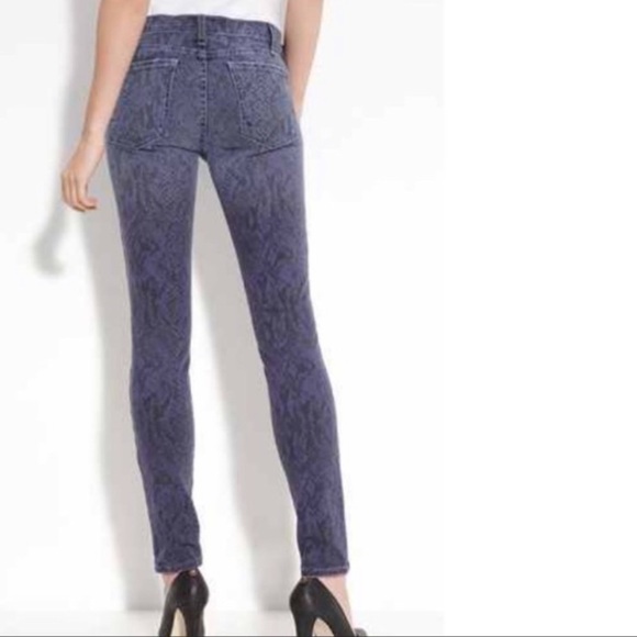 Current Elliot Boa Ankle Skinny Blue Ribbon - Picture 3 of 6